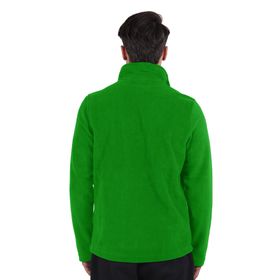 Thermoform HZTP19043 Fermuarlı Yaka Düz Yeşil Erkek Sweatmont