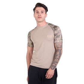 Thermoform Microfiber Kamuflaj Kısa Kol Fanila