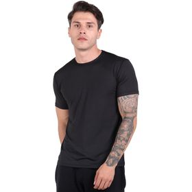 Thermoform Microfiber Siyah Kısa Kollu Fanila