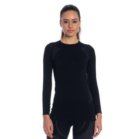 Thermoform Siyah Extreme Kadın Seamless Termal Sweatshirt