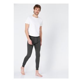 Thermoform Soft Antrasit Erkek Termal Alt İçlik