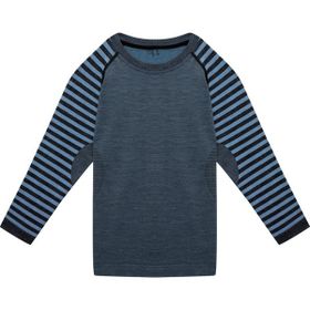 Thermoform Ultimate Merino Mavi Çocuk Seamless Termal Sweatshirt