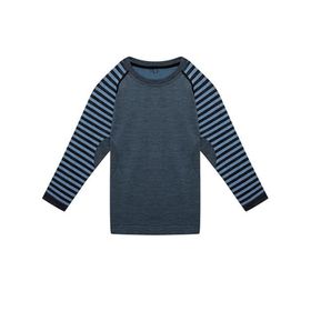 Thermoform Ultimate Merino Mavi Çocuk Seamless Termal Sweatshirt
