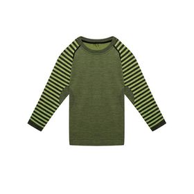 Thermoform Ultimate Merino Yeşil Çocuk Seamless Termal Sweatshirt