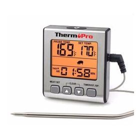 ThermoPro TP16S Dijital Problu Et Barbekü Gıda Termometresi