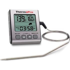 ThermoPro TP16S Dijital Problu Et Barbekü Gıda Termometresi