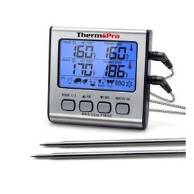 ThermoPro TP17 Çift Problu Dijital Gıda Termometresi