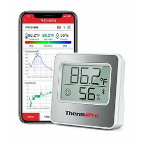 ThermoPro TP357 Akıllı Iç Mekan Isı ve Nem Ölçer Termometre