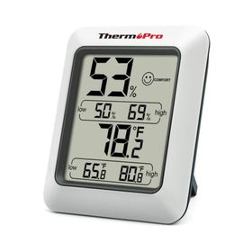 ThermoPro TP50 Termometre İç Mekan Dijital Isı ve Nem Ölçer