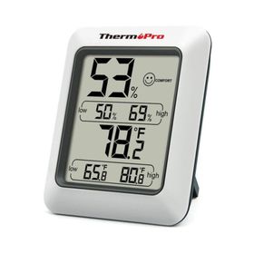 ThermoPro TP50 Termometre İç Mekan Dijital Isı ve Nem Ölçer
