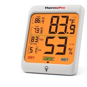 ThermoPro TP53 Termometre İç Mekan Dijital Isı ve Nem Ölçer