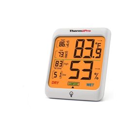 ThermoPro TP53 Termometre İç Mekan Dijital Isı ve Nem Ölçer