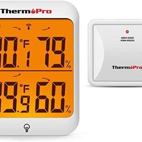 ThermoPro TP63A İç Dış Mekan Wifi Dijital Isı ve Nem Ölçer
