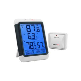 ThermoPro TP65A Wifi İç-Dış Mekan Işıklı Dijital Isı ve Nem Ölçer