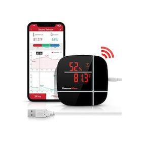 ThermoPro TP90 Uzaktan Kontrollü Alexa Uyumlu WiFi Isı Nem Ölçer