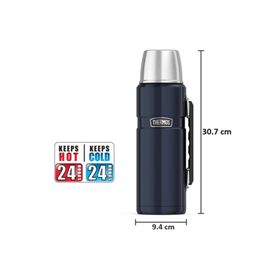 Thermos 2 lt Sk2020-2000 Stainless King XLarge Midnight Blue Lacivert Paslanmaz Çelik Termos