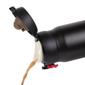 Thermos JNL-600 Ultralight 600 ml Mug Siyah Kırmızı Termos
