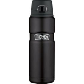 Thermos King Series 0.71 lt Siyah Çelik Termos