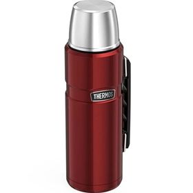 Thermos Paslanmaz Büyük 1,2 lt Kırmızı Termos