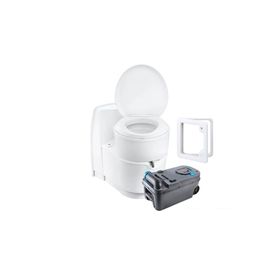 Thetford C223 CS 12V Çekme Karavan Döner Kasetli Tuvalet + Servis Kapağı