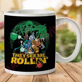 They See Me Rollin Dungeons And Dragons Baskılı Kupa