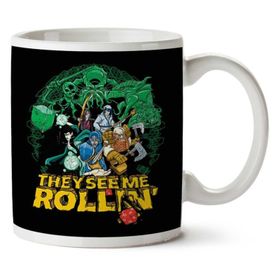 They See Me Rollin Dungeons And Dragons Baskılı Kupa
