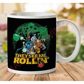 They See Me Rollin Dungeons And Dragons Baskılı Kupa
