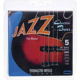 Thomastik İnfeld JF345 Jazz Gitar Flatwound Takım Tel