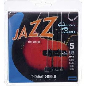 Thomastik İnfeld JF345 Jazz Gitar Flatwound Takım Tel