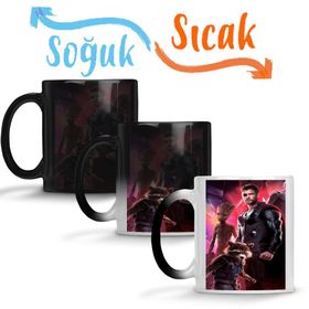 Thor Groot E Rock Sihirli Porselen Kupa