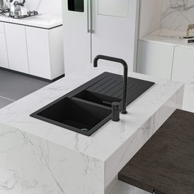 Thorax Harlem T2 Siyah Granit Eviye