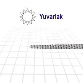 Three Files EĞYK12 Kalın Yuvarlak Eğe