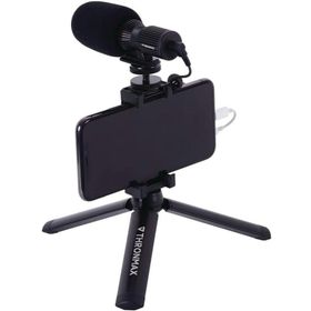 Thronmax C1 Profesyonel Vlogger Akış Siyah Mikrofon Seti