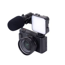 Thronmax C1P Profesyonel Vlogger Video Işıklı Akış Siyah Mikrofon Seti