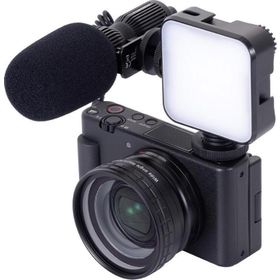 Thronmax C1P Profesyonel Vlogger Video Işıklı Akış Siyah Mikrofon Seti