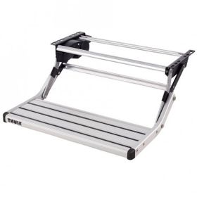 Thule 12V Gri 460 mm Tek Adım Elektrikli Kayar Basamak