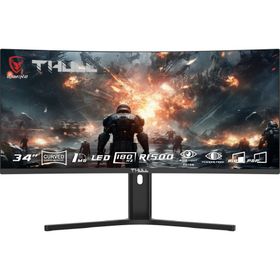 Thull Vision TJ-WQHD34C-180 34 inç 180Hz 1ms Curved Oyuncu Monitörü