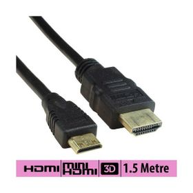 Ti-mesh Altın Uçlu 1 m Mini HDMI Kablo