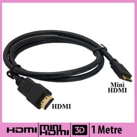 Ti-mesh Altın Uçlu 1 m Mini HDMI Kablo
