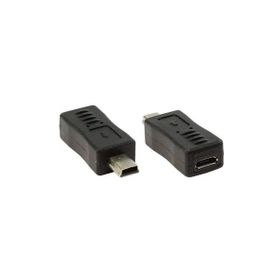 Ti-Mesh Mikro 5P M - Mini 5P F Nikel Siyah Çevirici