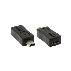 Ti-Mesh Mikro 5P M - Mini 5P F Nikel Siyah Çevirici