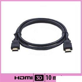 Ti-Mesh V1.4 Siyah 10M Yuvarlak Kenarlı HDMI Kablo