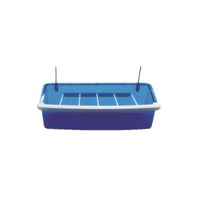 Ti-Sert Mavi 15 cm Telli Izgaralı Yemlik