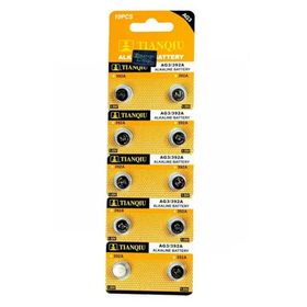 Tianqiu AG3 LR41 384 L736 10 Adet Alkaline Düğme Pil