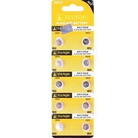Tianqiu AG3 LR41/392 10'lu Alkali Düğme Pil