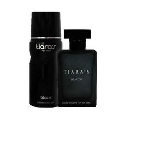Tiaras Black 100 ml Edt Erkek Parfüm + 150 ml Deodorant Set
