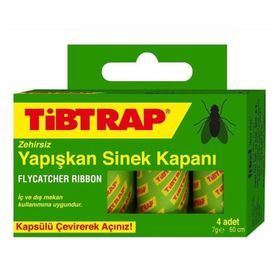 Tibtrap 4'lü Yapışkan Sinek Kapanı