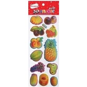Ticon 177569 3D Puffy Sticker