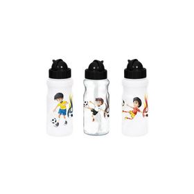 Ticon 272822 Fanatic Şeffaf Desenli Plastik Matara Suluk