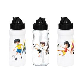 Ticon 272822 Fanatic Şeffaf Desenli Plastik Matara Suluk